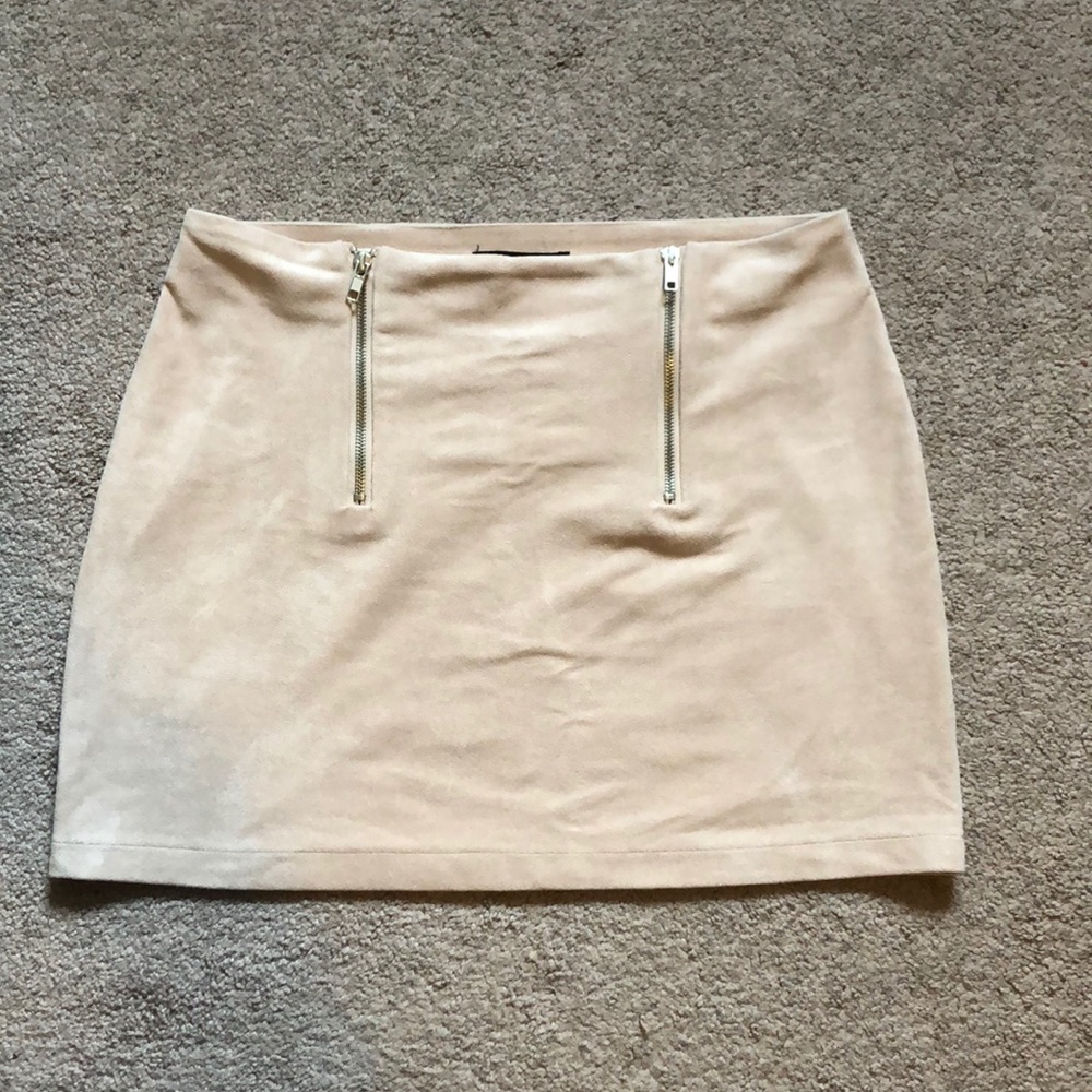 Forever 21 Velour Mini Skirt